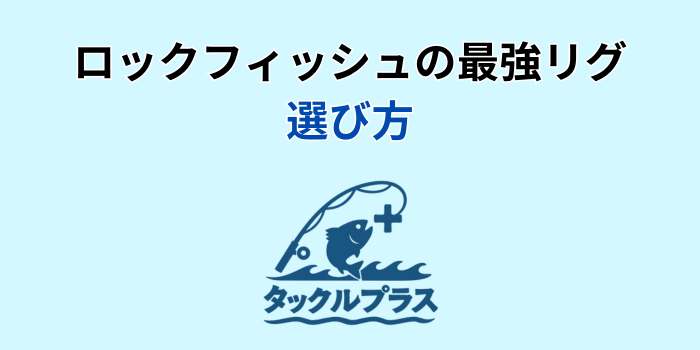 ロックフィッシュ 最強リグ