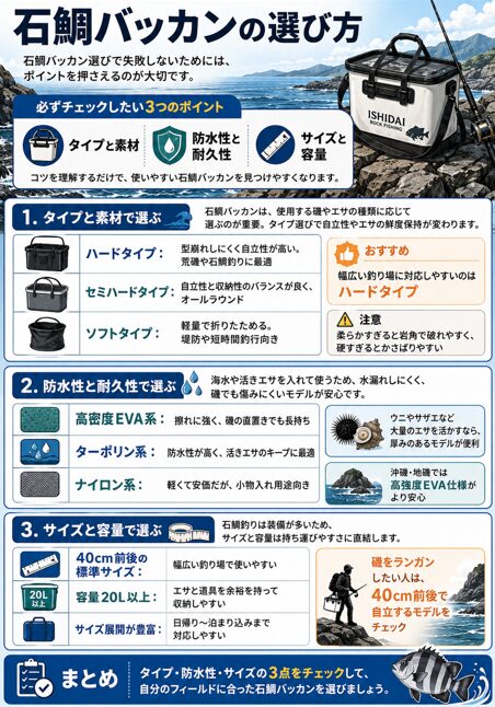 石鯛 バッカン